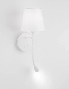 Designové nástěnné svítidlo Nia 19 bílé