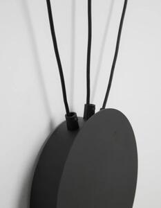 Designové nástěnné svítidlo Luccelo B 16 černé