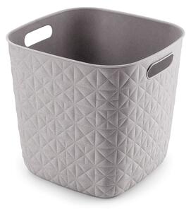 Box Curver Softex Cube 15 l šedý