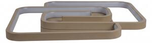 BRILAGI - LED Stm stropní svítidlo VELO LED/64W/230V 48x48 cm béžová + DO
