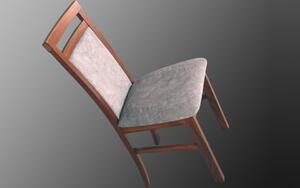 Drewmix jídelní židle MILANO 5 + dřevo: sonoma, potahový materiál: látka