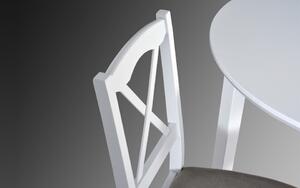 Drewmix jídelní židle NILO 11 + dřevo: ořech, potahový materiál: látka