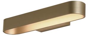 ACB Iluminacion Nástěnné LED svítidlo GALA, š. 43 cm, 20W, CRI90, CCT switch 2700-3000K Barva: Zlatá, Stmívání: DALI/PUSH