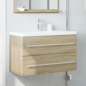 Skříňka pod umyvadlo old wood 80 x 38,5 x 48 cm dřevotříska