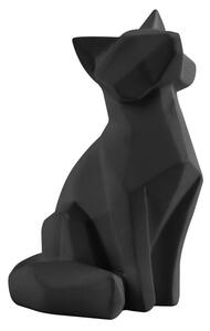 Soška Origami Fox liška 15 cm S Present Time (Barva- černá)