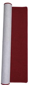 Vopi koberce AKCE: 250x120 cm s obšitím Běhoun na míru Astra červená s obšitím - šíře 120 cm s obšitím