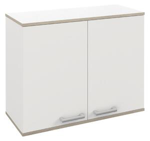 Závěsná skříňka COOKING dub/bílá (KARTON: 1 ks (rozměry, š/v/d: 40 × 13 × 86 cm))