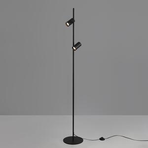ACB Iluminacion Stojací LED lampa GINA, v. 160 cm, 2xGU10 8W Barva: Černá