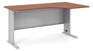 Kancelářský stůl Impress K 160x90 cm - pravý Barva: Tmavý ořech