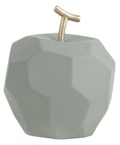 Soška jablko Apple 11 cm Origami concrete Present Time * (Barva- matná šedá)