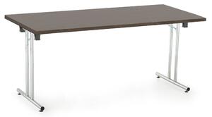 Kancelářský stůl Impress K 160x80 cm Barva: Tmavý ořech