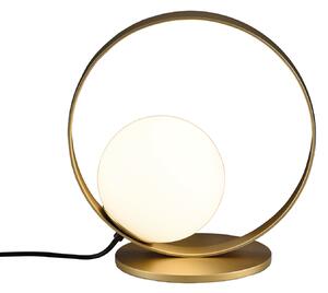ACB Iluminacion Stolní LED lampa HALO, ⌀ 26 cm, 5W, CRI90, CCT switch 2700-3000K Barva: Černá, Stmívání: ON/OFF