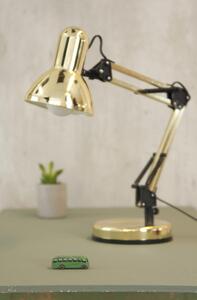 Stolní pozlacená lampa Hobby Leitmotiv (Barva - pozlacená ocel)