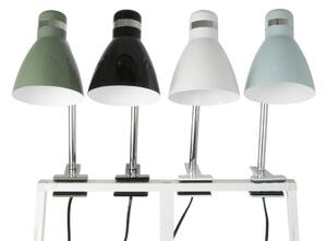 Stolní lampa s klipem Study bílá Leitmotiv (Barva - bílá, kov)