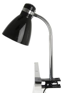 Stolní lampa s klipem Study černá Leitmotiv (Barva - černá, kov)