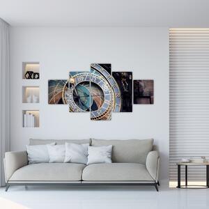Obraz - Orloj, Praha (125x70 cm)