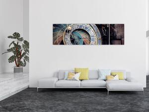 Obraz - Orloj, Praha (170x50 cm)