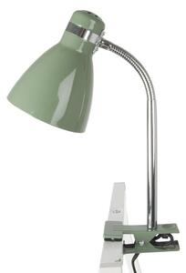 Stolní lampa s klipem Study zelená Leitmotiv (Barva - zelená, kov)