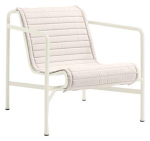 HAY Prošívaný podsedák pro křeslo Palissade Low, Cream White