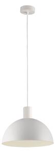 ACB Iluminacion Závěsné svítidlo TIGA, ⌀ 25 cm, 1xE27 15W Barva: Bílá, Barva montury: Bílá