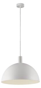 ACB Iluminacion Závěsné svítidlo TIGA, ⌀ 35 cm, 1xE27 15W Barva: Bílo-zlatá, Barva montury: Bílá