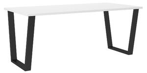 Jídelní stůl Cezar Barva korpusu: Bílá, Rozměr: 185 x 67 cm