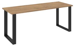 Jídelní stůl Imperial Barva korpusu: Dub - lancelot, Rozměr: 185 x 67 cm