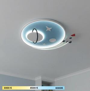 Brilagi -LED Dětské stropní svítidlo STARSHIP LED/64W/230V 3000/4500K modrá