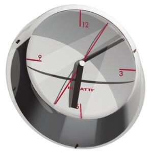 Designové nástěnné hodiny Galmour BUGATTI (barva-chrom lesk)