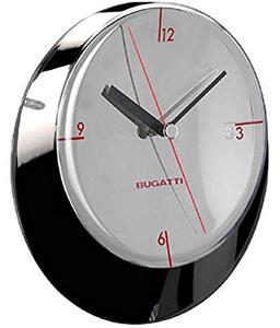 Designové nástěnné hodiny Galmour BUGATTI (barva-chrom lesk)
