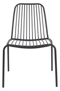 Venkovní židle Lineate Leitmotiv * (Barva - černá)