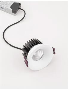 Nova Luce Zapuštěné svítidlo BLADE bílá hliník LED 12W 3000K 38st. IP65 Barva: Černá