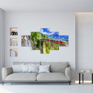 Obraz - Matterhorn, Zermatt, Valais, Švýcarsko (125x70 cm)