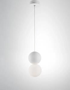 Moderní lustr Zero 10 bílé