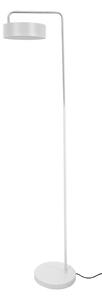 Stojací lampa Curve bílá Leitmotiv (Barva- matná bílá, stříbrná)