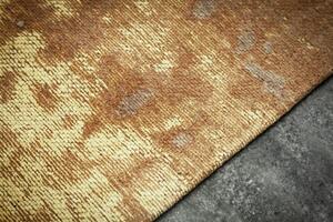 Koberec MODERN ART 350x240 CM rezavě hnědý Textil | Kusové koberce | Obdelníkové