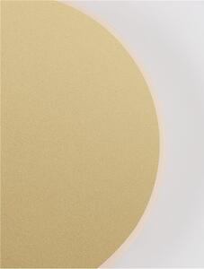 Nova Luce Nástěnné svítidlo CYRCLE, LED 20.5W 3000K Barva: Zlatá