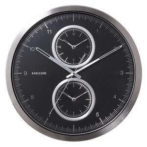 Nástěnné hodiny Multiple 50 cm Karlsson (Barva - černá)