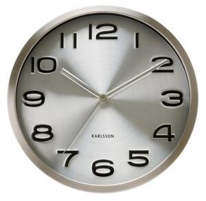 Nástěnné hodiny Maxie 29 cm Karlsson (Barva - stříbrná)