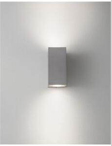 Nova Luce Venkovní nástěnné svítidlo FUENTO, GU10 2x7W IP65 Barva: Bílá