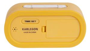 Digitální stolní budík/hodiny Gummy 14 cm Karlsson (Barva - žlutá)