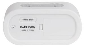 Digitální stolní budík/hodiny Gummy 14 cm Karlsson (Barva - bílá)