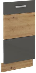 AKCE kuchyňská linka ARTISAN šedá lesk + Rozměr: 260 cm