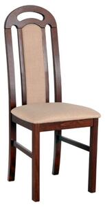 Drewmix jídelní židle PIANO - dřevo: ořech, potahový materiál: látka