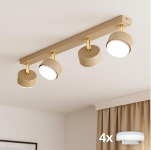 Brilagi - LED Bodové svítidlo MONO 4xGX53/12W/230V béžová