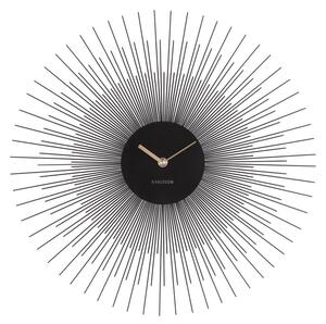 Nástěnné hodiny Peony 45 cm Karlsson (Barva - černá)