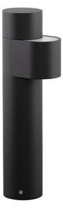Nova Luce Venkovní sloupkové svítidlo ADURO černý hliník a akryl LED 7.6W 3000K, IP54