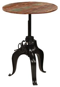 Barový stůl Frogs - masivní dřevo | 75x(76–110) cm