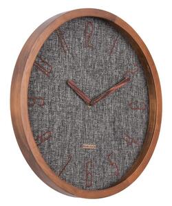 Nástěnné hodiny Canvas 35 cm Karlsson (Barva - černá, hnědá)