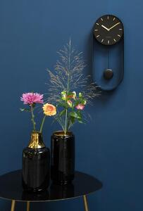 Nástěnné kyvadlové hodiny Pendulum Charm 50 cm Karlsson (Barva - černá)